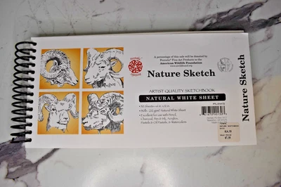 Almohadilla para bocetos Pentalic Nature, 12 pulgadas por 6 pulgadas Foto 1 de 4