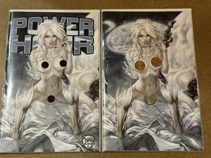 Power Hour #1 Olympus Mercury Ebas Exclusive Virgin Trade Cover Set - Picture 1 of 1