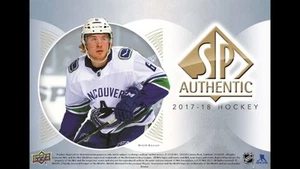 2017-18 SP Authentic UD Hockey Cards Pick From List (Base, Future Watch Moments) - Picture 1 of 316