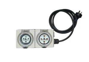 3 Phase Testing Adaptor 50A, 40A, 32A, 20A, 10A - Picture 1 of 1