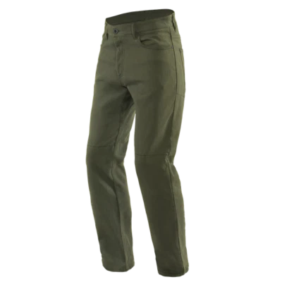 Pantalones de mezclilla Dainese informales de corte regular verdes para moto talla 34 Urban Touring Foto 1 de 4