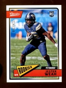 2018 Panini Classics Red Back #297  Rookies - Jester Weah #/299 🏈 RC - Picture 1 of 1