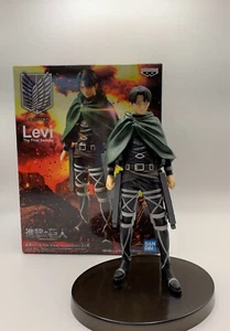 Bandai Survey Corps LEVI Figure The Final Season Banpresto Attack On Titan - Foto 1 di 13