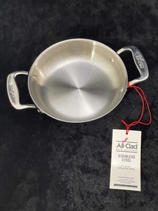 All-Clad Stainless round mini gratin pan NEW - Picture 1 of 3
