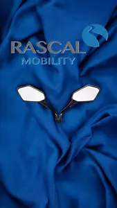 GROSSES RASCAL MOBILITY SCOOTER SPIEGEL PAAR 2024 NEUESTE AUSGABE - Bild 1 von 3