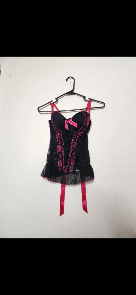 Sexy Mesh Underwire Lingerie Top/Gown. Built In Bra. Size 34 C. Intimates - Image 1 of 4