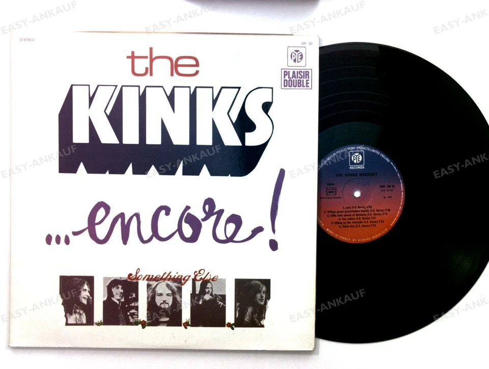 The Kinks - Encore FRA 2LP 1975 FOC '* - Image 1 of 1