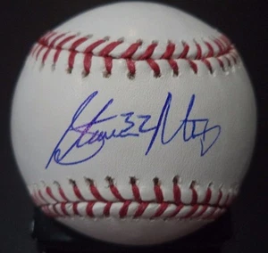 STEVEN STEVE MATZ NEW YORK METS SIGNED AUTOGRAPHED ROMLB BASEBALL W/COA PROOF A - Picture 1 of 3
