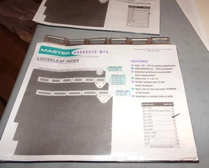 Master Catalong Loseblattindex B6-125M - Bild 1 von 2