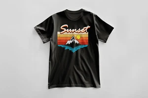 Miami Beach Super High Quality Graphic T-Shirt Cotton - Picture 1 of 3