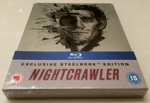 Nightcrawler Debossed STEELBOOK (Blu-ray, UK) SOLD OUT RARE OOP!!! HMV Exclusive - Picture 1 of 12
