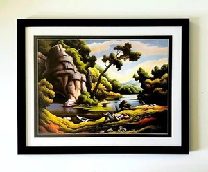 Spring Cave von Thomas Hart Benton Druck - Bild 1 von 3