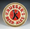Old Kruegers Beer Ales Advertising Serving Tray