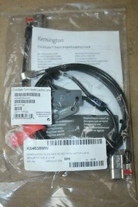 Kensington Clicksafe Double Serrure D'Ordinateur K64638WW - Zdjęcie 1 z 2