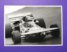 altes Pressefoto Ronnie Peterson STP March, Formel 1 Grand Prix 1971, 13x19cm