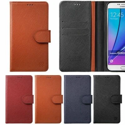 Limit Genuine Leather Wallet Case for LG Velvet G8 G7 G6 V50s V50 V40 V30 /ThinQ - Image 1 of 4