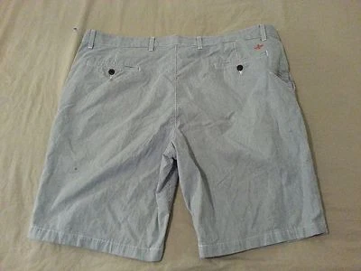 Pantalones Cortos Hombre Dockers 42 Rayas Azules Algodón Caqui Foto 1 de 4