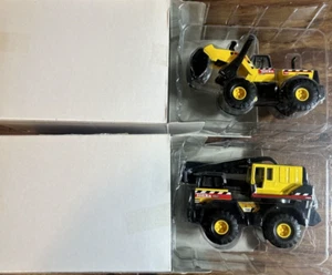 Maisto Hasbro Tonka Mini Mighty Crane and Bulldozer 2001 New in original Box - Picture 1 of 9