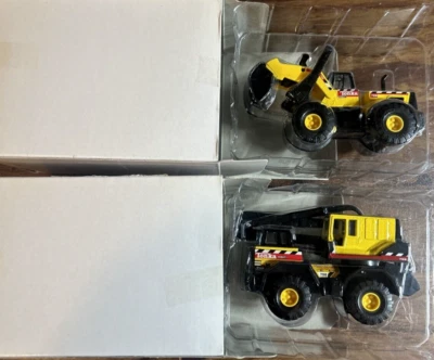 Maisto Hasbro Tonka Mini Mighty Crane and Bulldozer 2001 Nuevo en Caja Original Foto 1 de 4