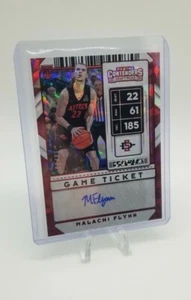 2020-21 Contenders Draft Pick Malachi Flynn Cracked Ice Auto /23 Raptors MINT🔥 - Picture 1 of 3