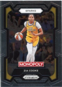 2024 Panini Prizm Monopoly WNBA Basketball #69 Zia Cooke Card Los Angeles Sparks - Picture 1 of 2