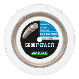 Yonex BG80 Power Badminton String BG 80 - 200m Reel - White - Picture 1 of 1