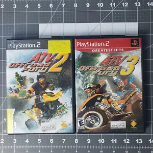 ATV Offroad Fury 2 and 3 Bundle PlayStation 2 PS2. - Picture 1 of 4
