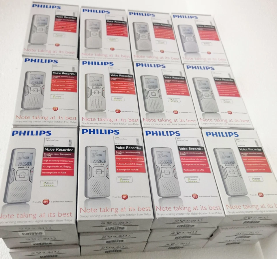 Philips Digital Voice Tracer Digital MP3 Recorder LFH0662/40    - Image 1 of 4