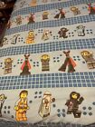 The Lego Movie 2014 Graphic All Over Print Twin Sized Flat Bed Sheet 94” x 63”
