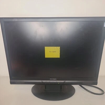 Monitor LCD de 19" Envision G19LWK 1440x900 HP con cable de alimentación Foto 1 de 4