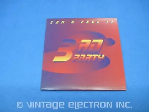 Can U Feel It - 3rd Party (CD Single) - Ex / Near Mint - Dance - Imagen 1 de 3