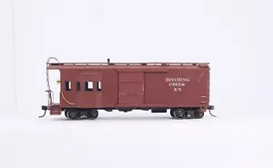 HO Scale Train Miniature MOW Bay Window Supply Caboose Dividing Creek Custom - Picture 1 of 7