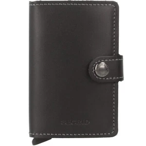 Secrid mini wallet genuine black leather with RFID protection M-BLACK - Picture 1 of 7