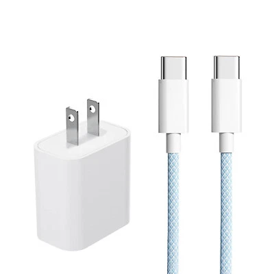 60W USB-C to USB-C Fast Charging&Data Sync Cable For iPhone 15/16Plus/17/Pro Max - Image 1 of 4
