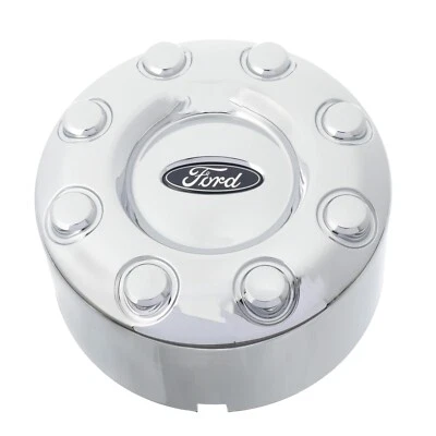 ONE NEW OEM 2017-2025 Ford F-350 Super Duty Chrome Rear Wheel Cover Hub Cap DRW - Image 1 of 4