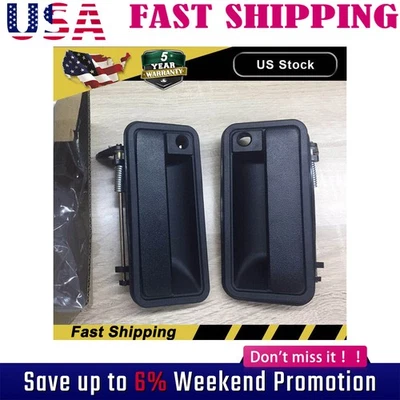 Front EXTERIOR DOOR HANDLE PAIR for 88-00 Chevy GMC C/K1500 2500 3500 - Изображение 1 из 4