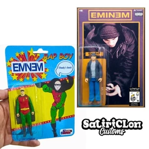 Eminem Custom Action Figures 2-Pack “Rap Boy” & “Marshall Mathers" Hip Hop Rap - Picture 1 of 7
