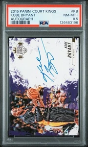 Baloncesto Kobe Bryant 2015/16 Panini Court Kings/35 en tarjeta automática PSA 8,5 - Imagen 1 de 2