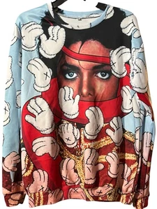 Seltener Michael Jackson And One White Glove Hoodie 4XL - gebraucht - Bild 1 von 3