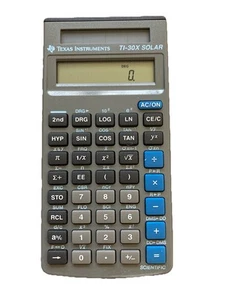 Texas Instruments Taschenrechner TI–30X Solar Funktioniert Schule Abitur Prüfung - Bild 1 von 6