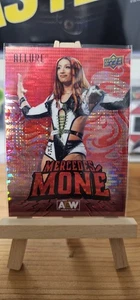 2024 Upper Deck Allure AEW Red Pulsar Mercedes Mone #38 Rookie RC - Picture 1 of 2