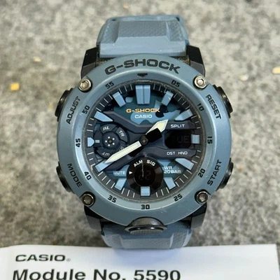 G-shock GA-2000SU-2A  Grey Blue Watch World Time - Image 1 of 4