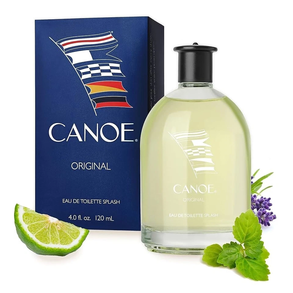 Canoe de Dana para hombre 4 oz/120 ml eau de toilette verter salpicaduras en caja SELLADA Foto 1 de 1