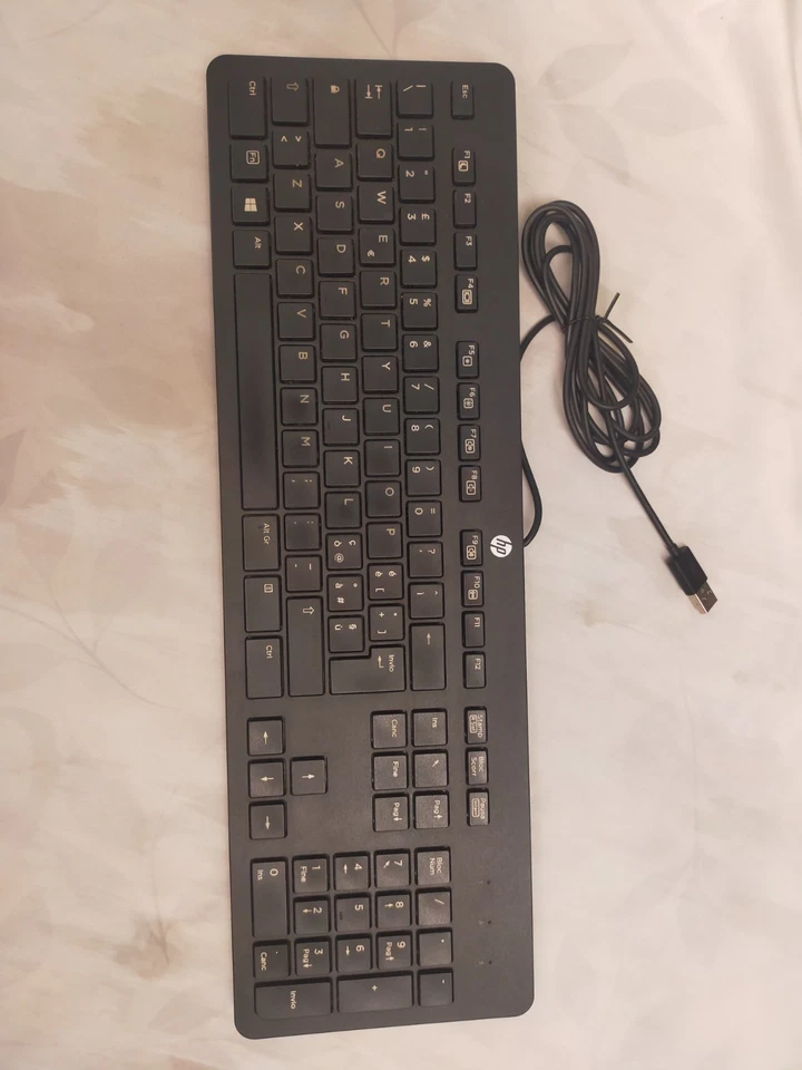 tastiera HP cablata USB 803181-061 IT NUOVA - Immagine 1 di 2