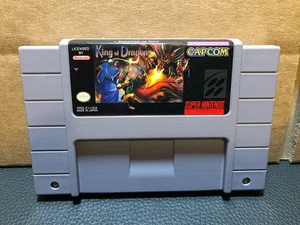 KING OF DRAGONS SNES GAME VERY GOOD CONDITION - Picture 1 of 8