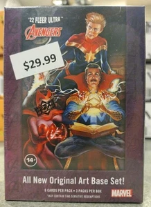 2022 Fleer Ultra Avengers Factory Sealed Blaster Box 18 Cards Free Ship - Picture 1 of 4