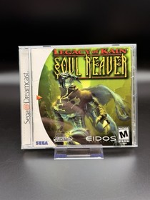 Legacy of Kain Soul Reaver (Sega Dreamcast 2000) Complete CIB w Reg Card Tested