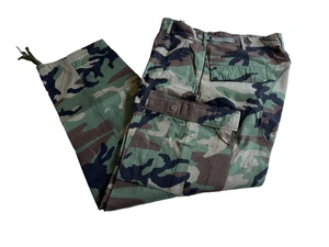 US Military BDU Combat Cargo Pants Medium-Reg. Woodland Camo Vitin Garment Mfg. - Bild 1 von 12