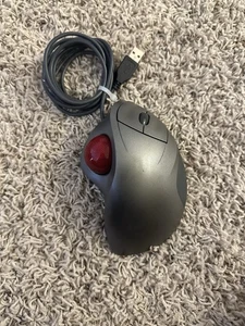 Logitech TrackMan Wheel Wired Mouse Optical T-BB18 804360-1000 Tested! - Picture 1 of 3