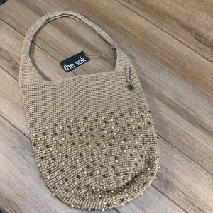 Bolso de Hombro The Sak Original Gen Hobo Multicolor con Cuentas Crochet LEER - Imagen 1 de 7
